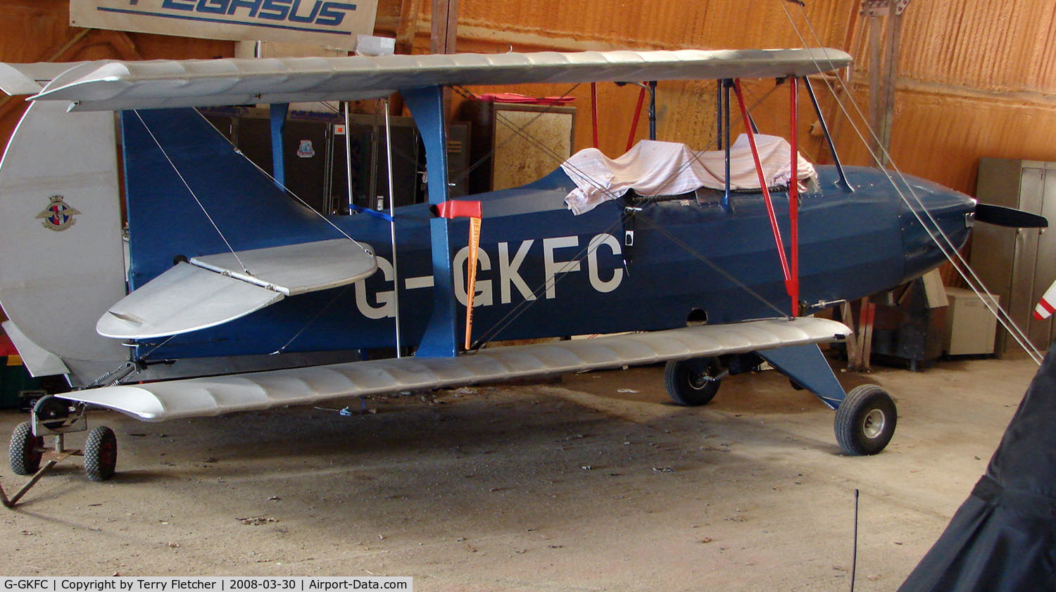 G-GKFC, 1999 Tiger Cub Developments RL5A Sherwood Ranger LW C/N PFA 237-12947, One aircraft at the friendly Enstone Airfield in Oxfordshire