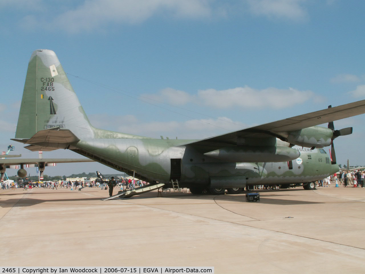 2465, 1975 Lockheed C-130H Hercules C/N 382-4630, Lockheed C-130H/Brazilian Air Force/RAF Fairford