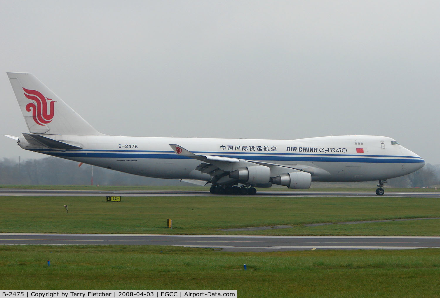 B-2475, 2005 Boeing 747-4FTF/SCD C/N 34239, Air China Cargo B747-400F at Manchester , UK