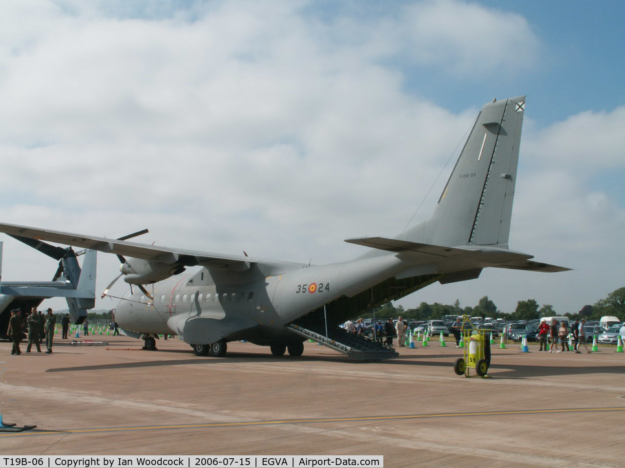 T19B-06, Airtech CN-235-100M C/N C037, CASA 235-100M/Spanish Air Force/RAF Fairford
