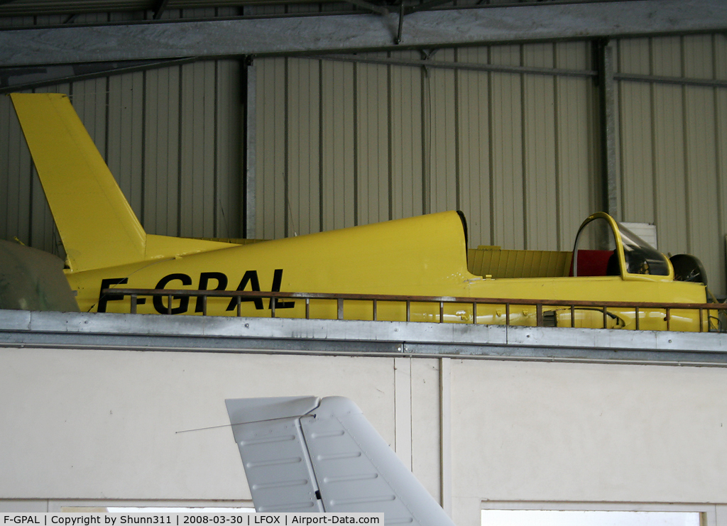 F-GPAL, Socata Rallye 100ST Galopin C/N 2583, Stored inside hangar 26
