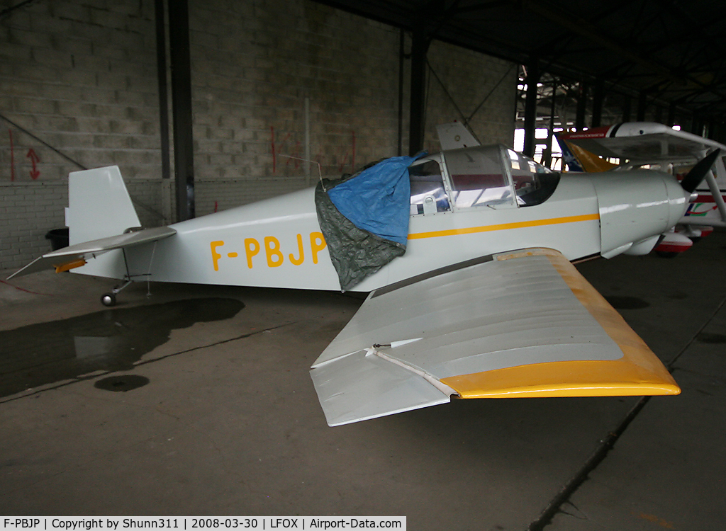 F-PBJP, 1993 Jodel D-112 C/N 1630, Inside GAMA Airclub's hangar