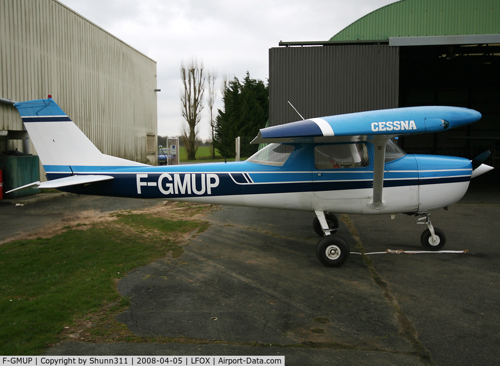 F-GMUP, Reims F150J C/N 0431, Near the Airclub's hangar