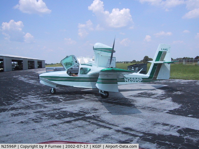 N2596P, 1978 Consolidated Aeronautics Inc. LAKE LA-4-200 C/N 879, On the ramp