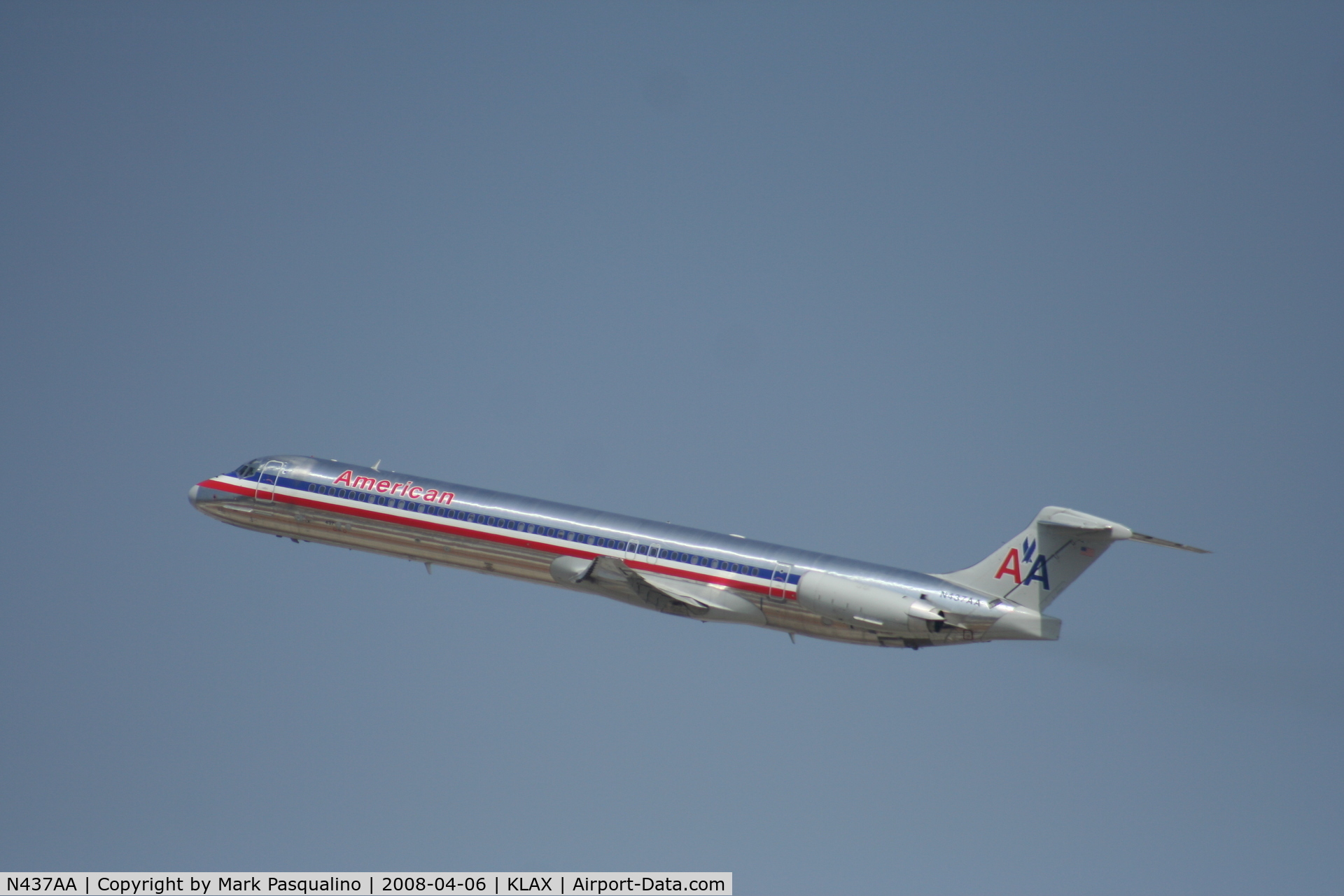 N437AA, 1987 McDonnell Douglas MD-83 (DC-9-83) C/N 49455, MD-83