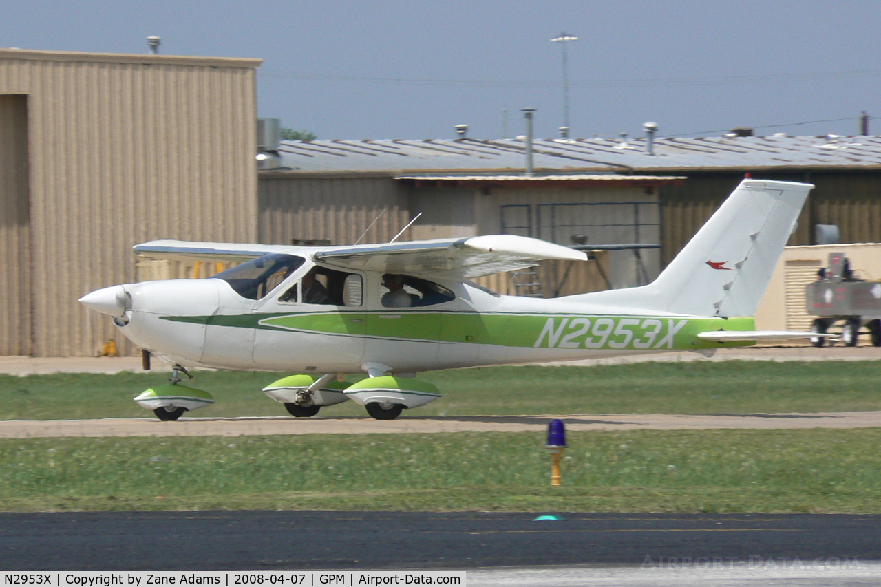 N2953X, 1967 Cessna 177 Cardinal C/N 17700353, At Grand Prairie Municipal