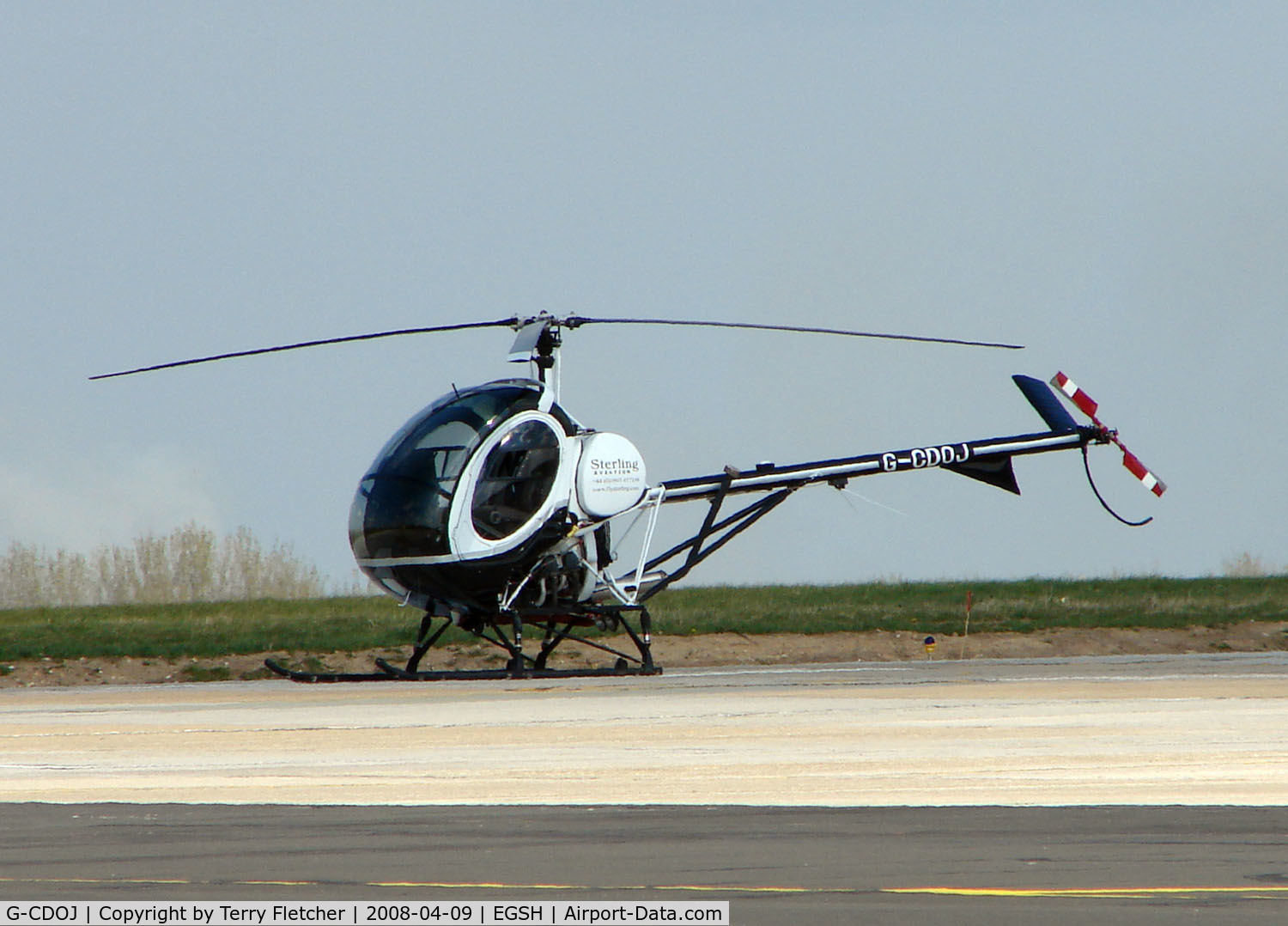 G-CDOJ, 2005 Schweizer 269C-1 C/N 0218, Based Schweizer 269C-1 of Sterling Helicopters at Norwich UK