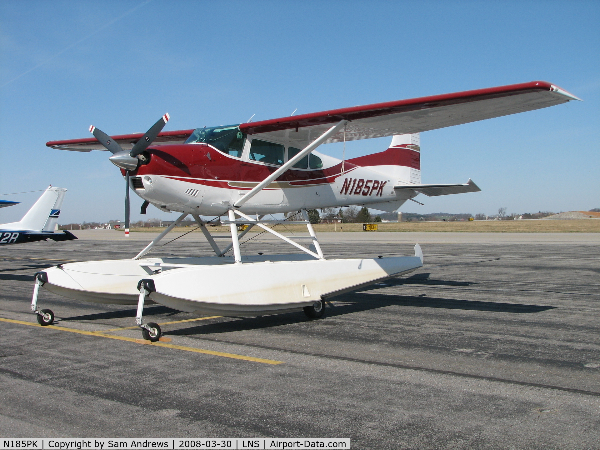 N185PK, 1973 Cessna A185F Skywagon 185 C/N 18502219, This one has been in the water recently.