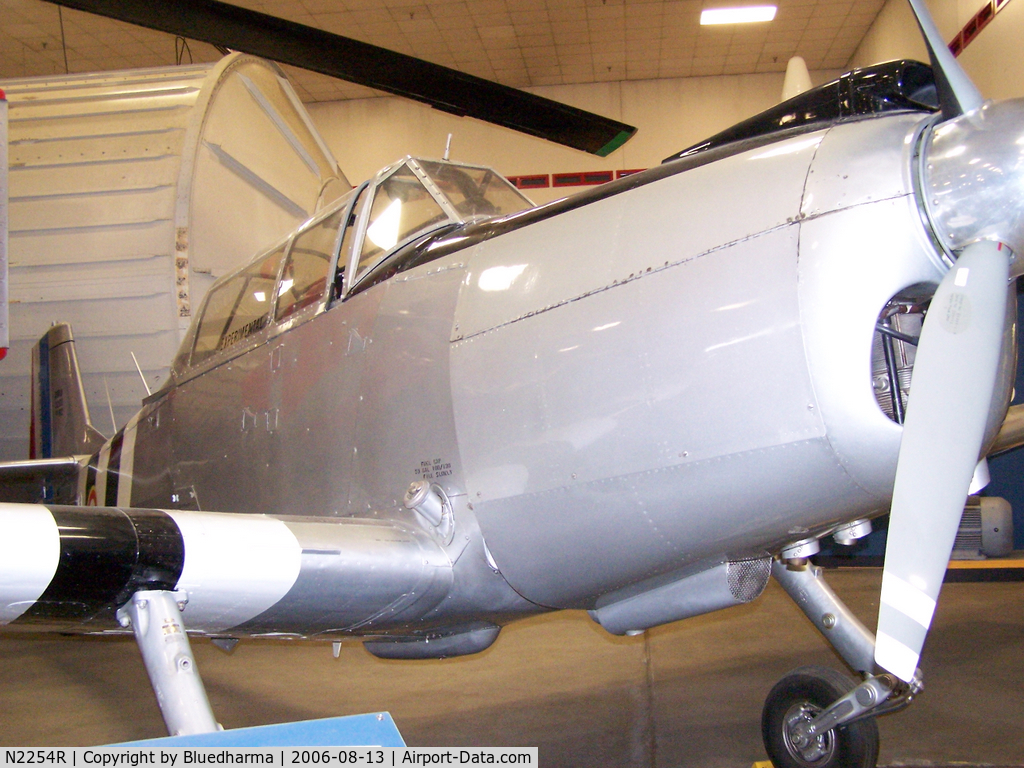 N2254R, 1961 Nord 3202 Master C/N 62, On display at Wings over the Rockies.