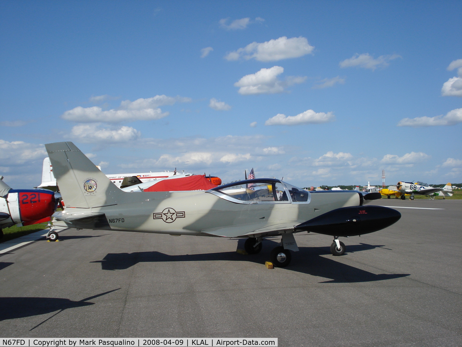 N67FD, 1984 SIAI-Marchetti F-260C C/N 728, F.260C