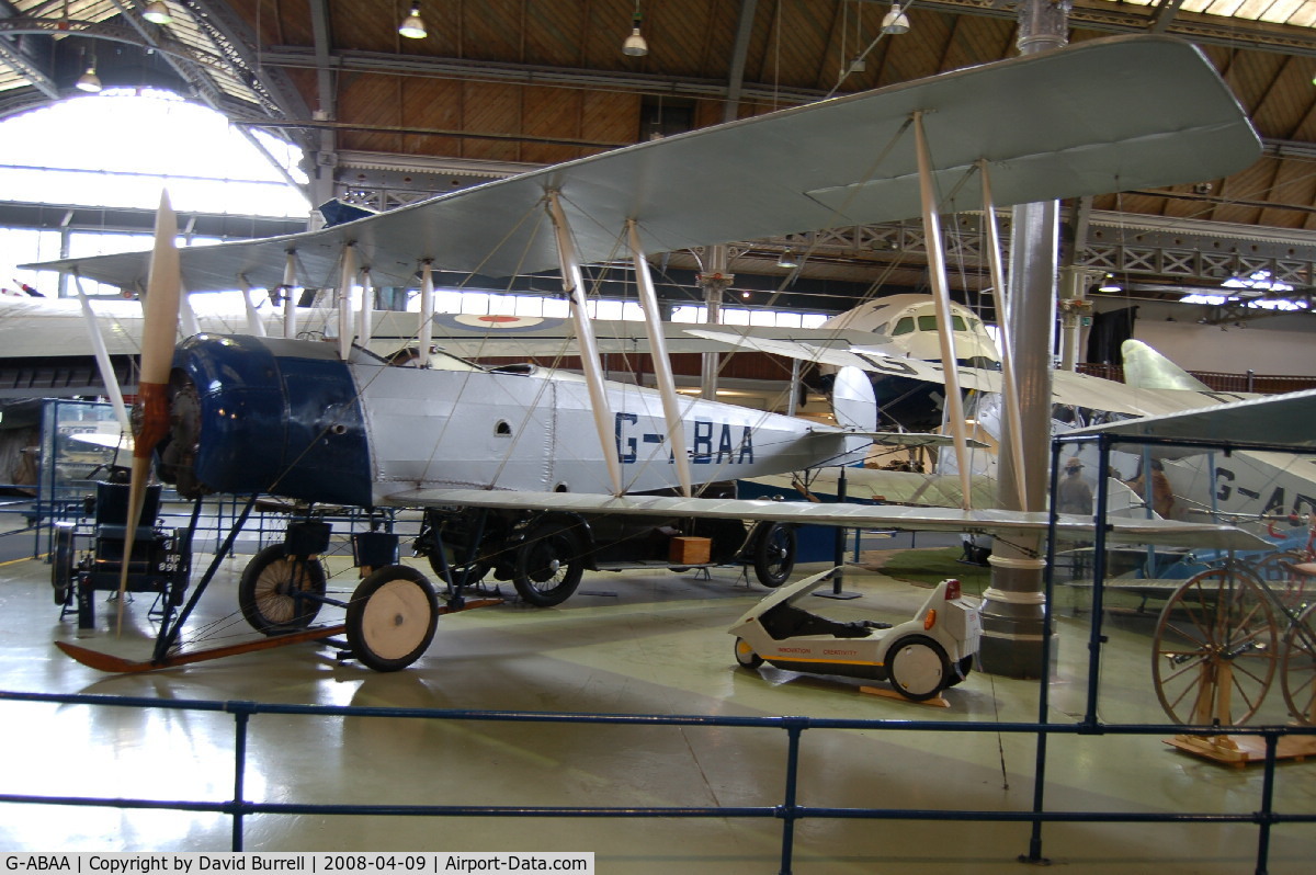 G-ABAA, Avro 504K C/N H2311, Avro 504K - Manchester Museum of Science & Industry