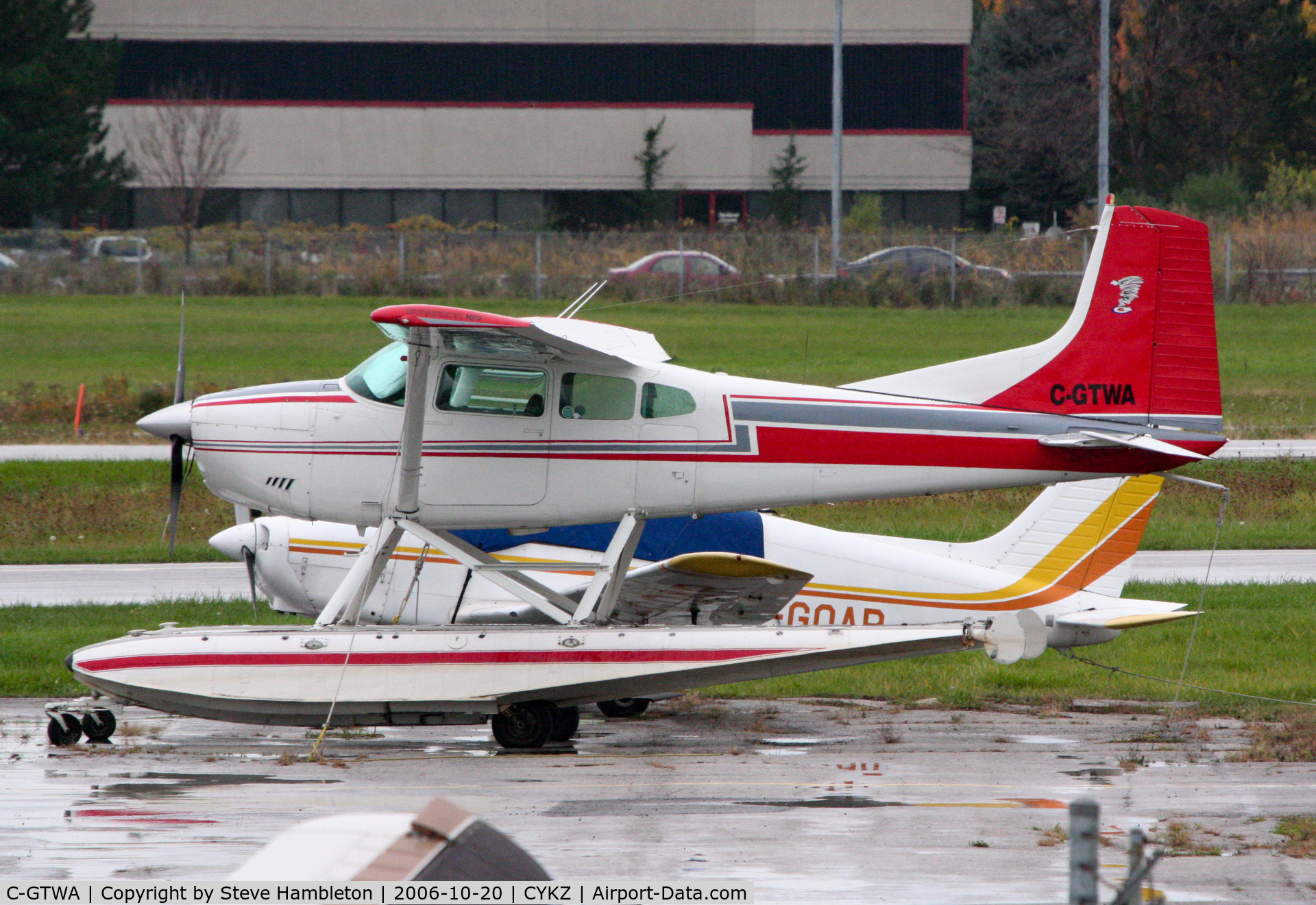 C-GTWA, 1977 Cessna A185F Skywagon 185 C/N 18503226, At Toronto Buttonville