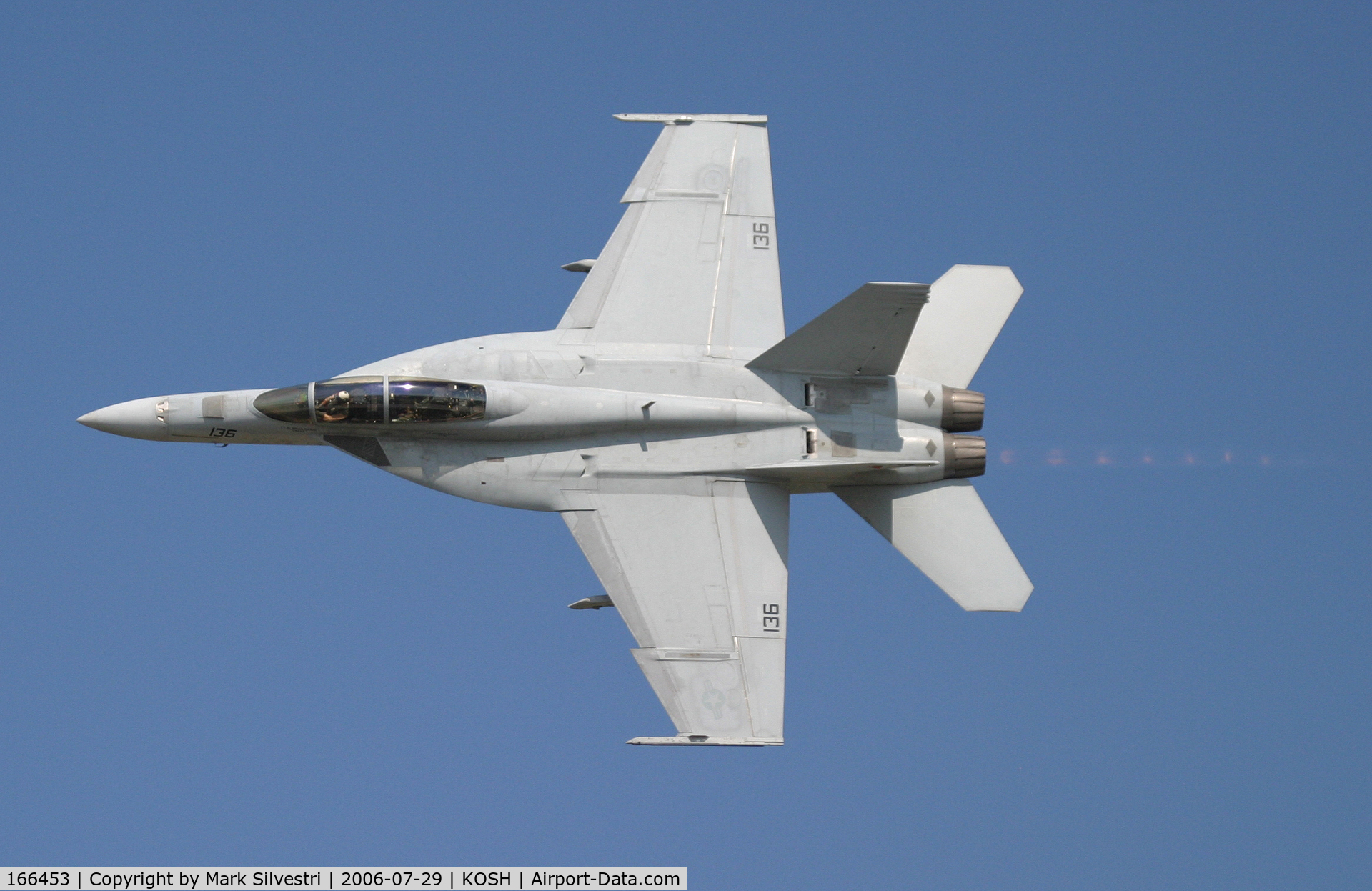 166453, Boeing F/A-18F Super Hornet C/N F088, Oshkosh 2006