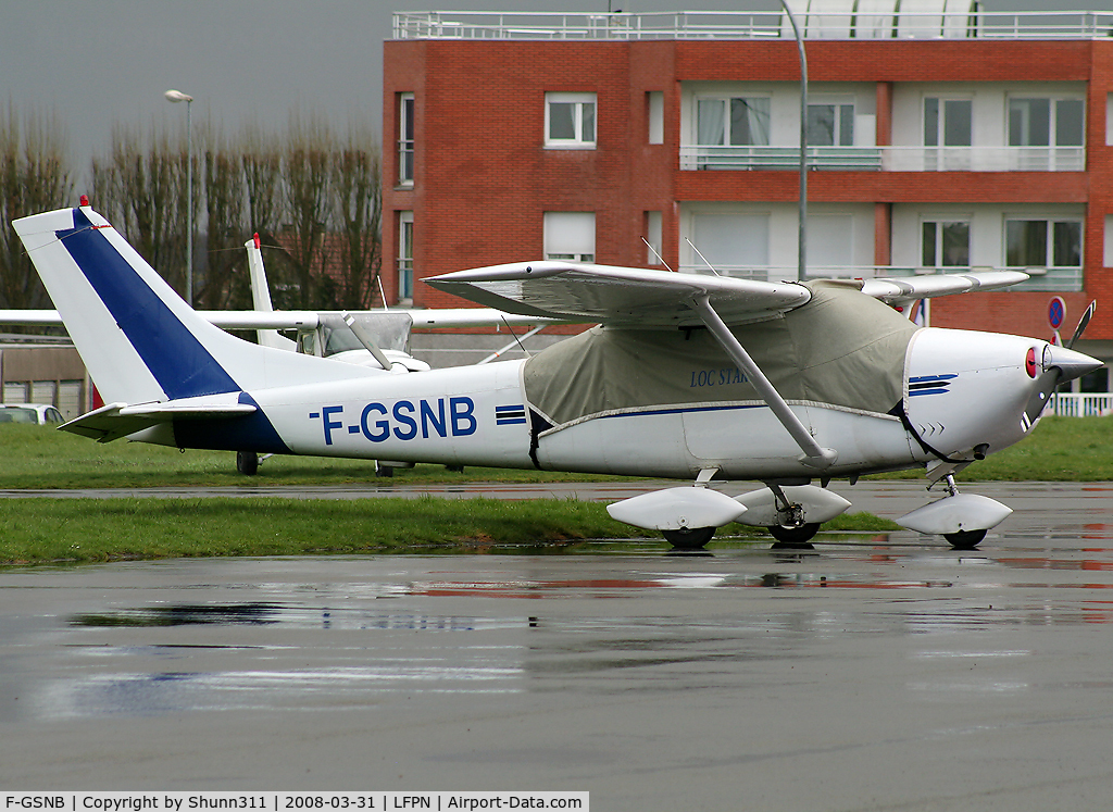 F-GSNB, 1966 Cessna 182J Skylane C/N 18257250, Parked here after maintenance...