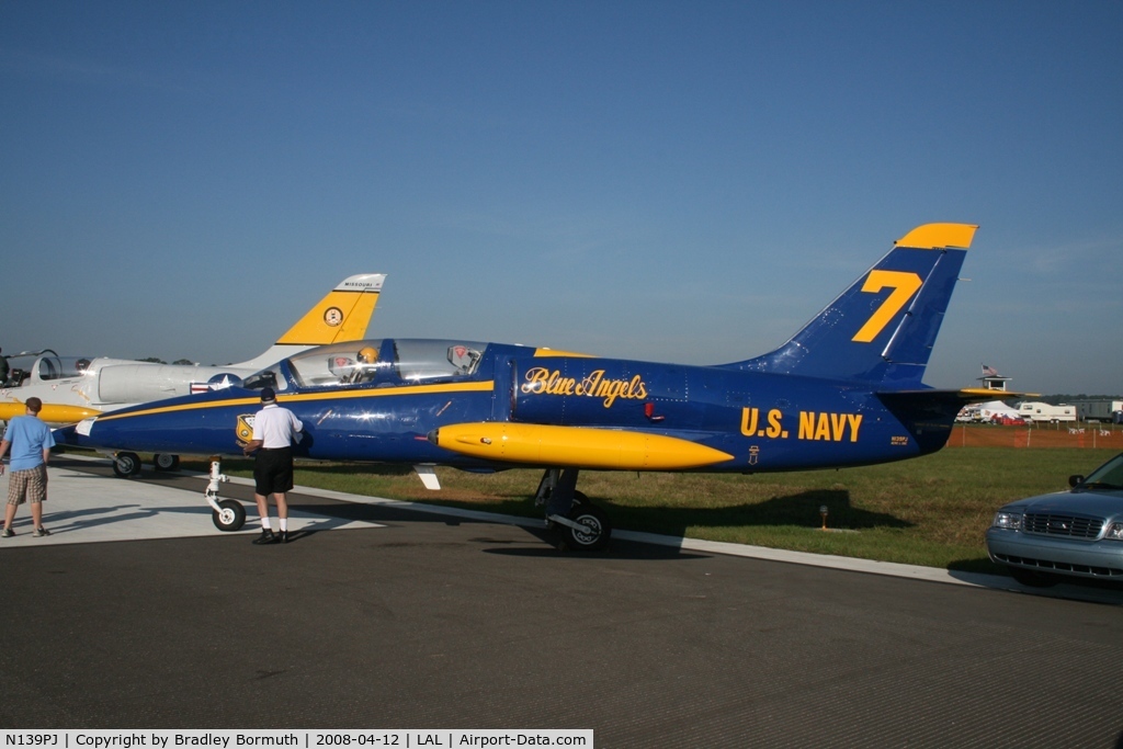 N139PJ, 1982 Aero L-39 Albatros C/N 232226, Taken at the 2008 Sun-N-Fun Fly-In.