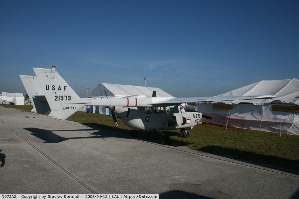N373AZ, 1967 Cessna M337B (O-2A) Super Skymaster C/N 337M-0079 (67-21373), Taken at the 2008 Sun-N-Fun Fly-In.
