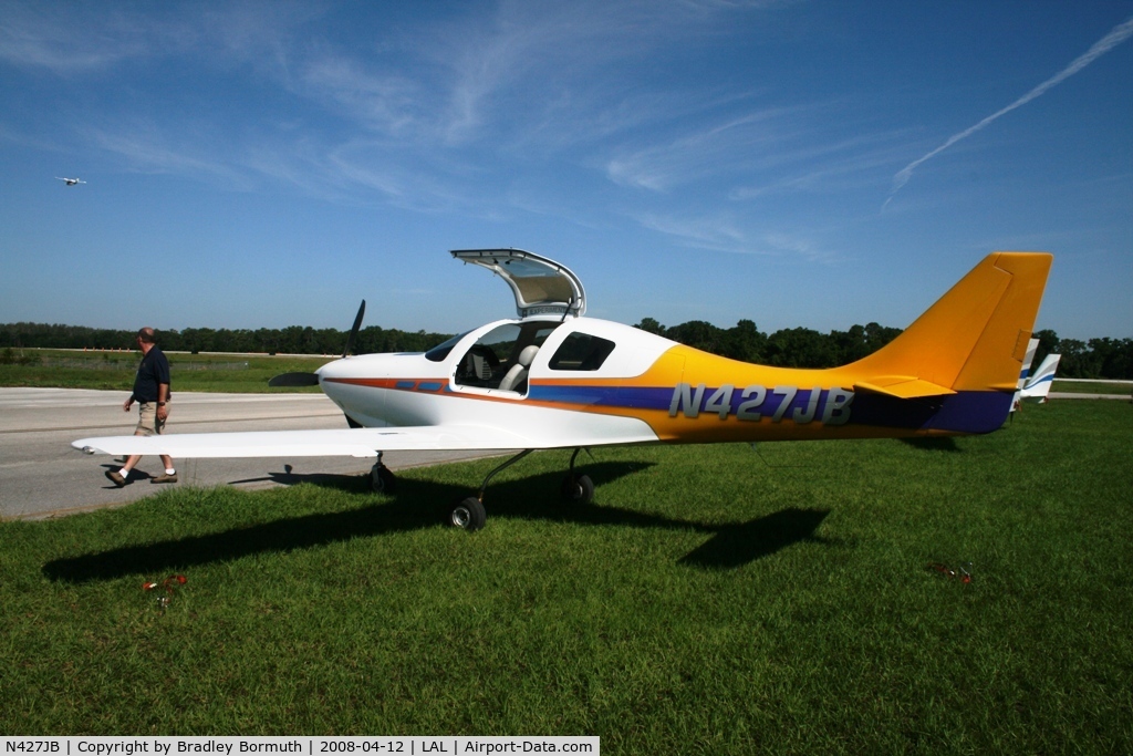 N427JB, Lancair IV-P C/N 150, Taken at the 2008 Sun-N-Fun Fly-In.