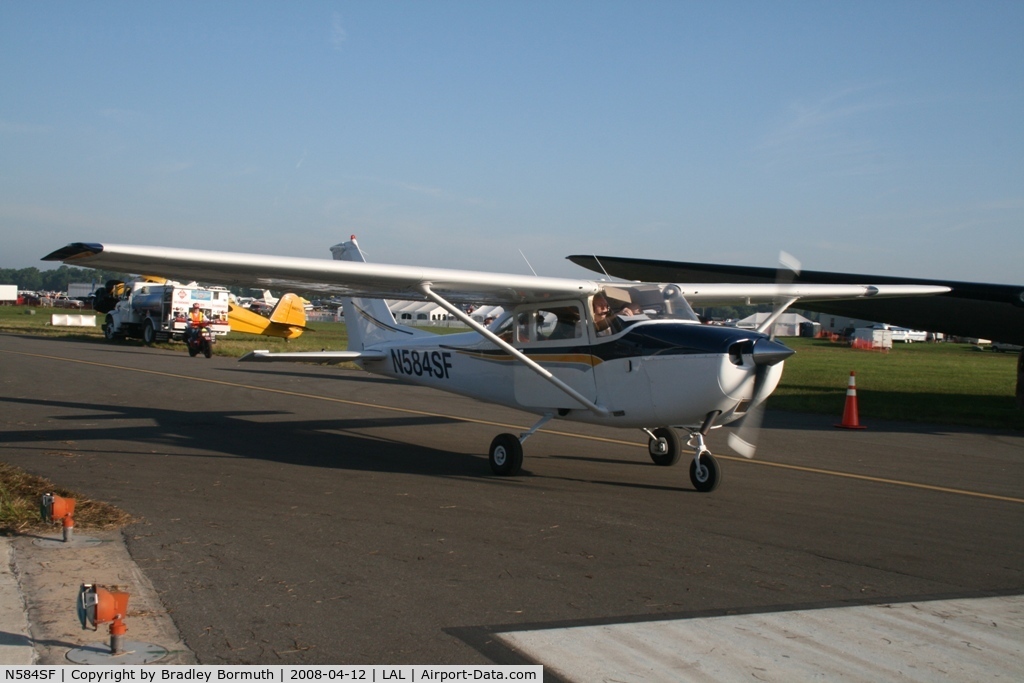 N584SF, 1968 Cessna 172I C/N 17256834, Taken at the 2008 Sun-N-Fun Fly-In.