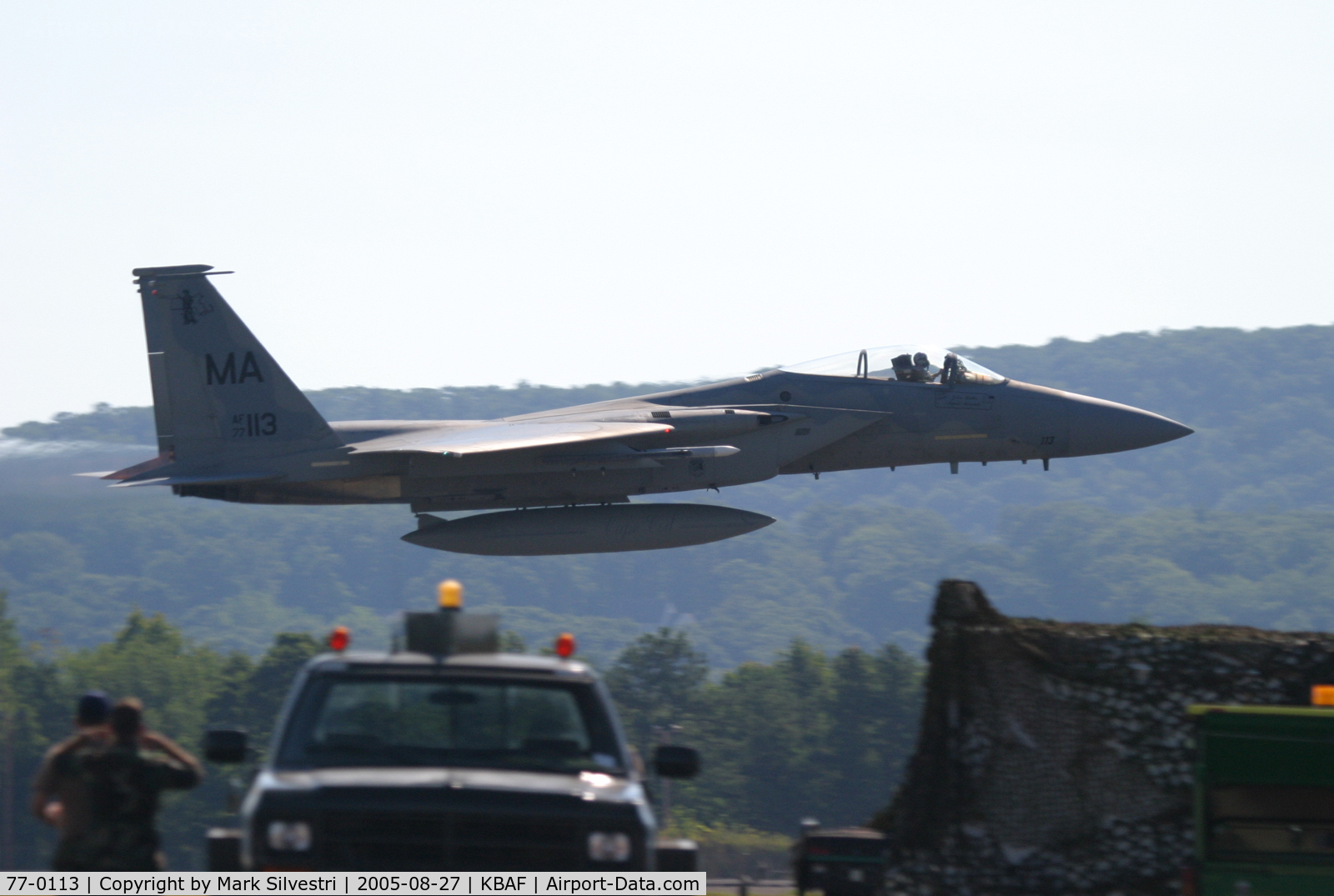 77-0113, 1977 McDonnell Douglas F-15A Eagle C/N 0398/A325, Barnes ANG 2005