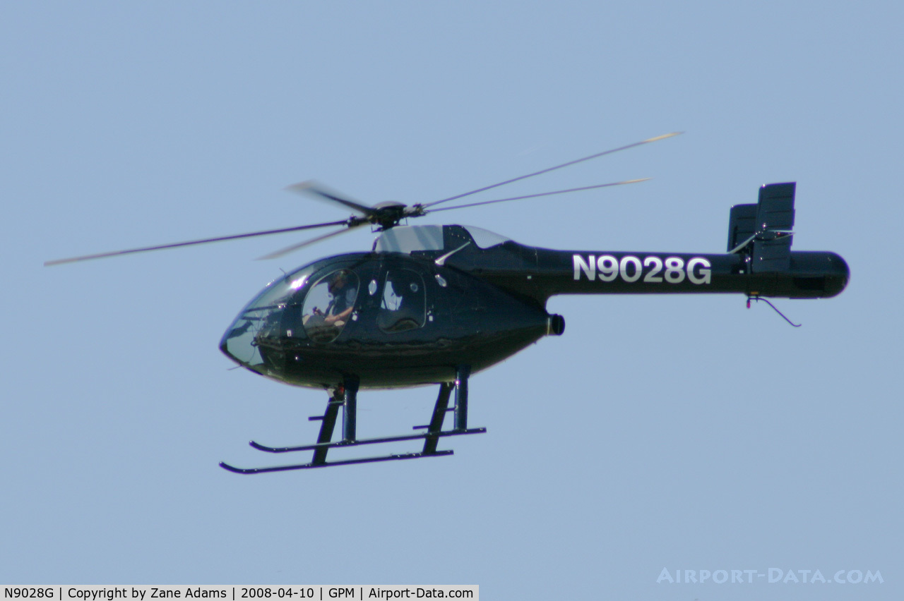 N9028G, 2008 MD Helicopters 500N C/N LN107, At Grand Prairie Municipal