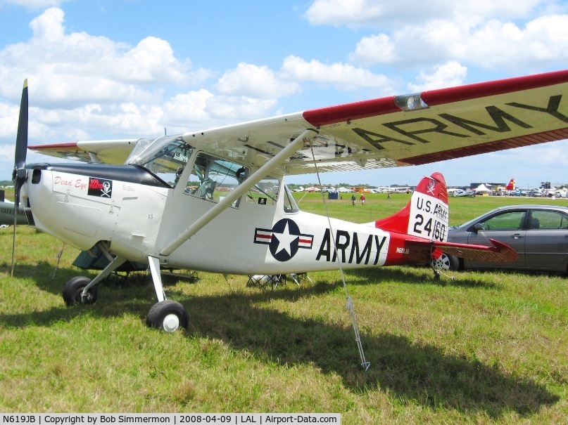 N619JB, Cessna 305F C/N AR-1, Sun N Fun 2008