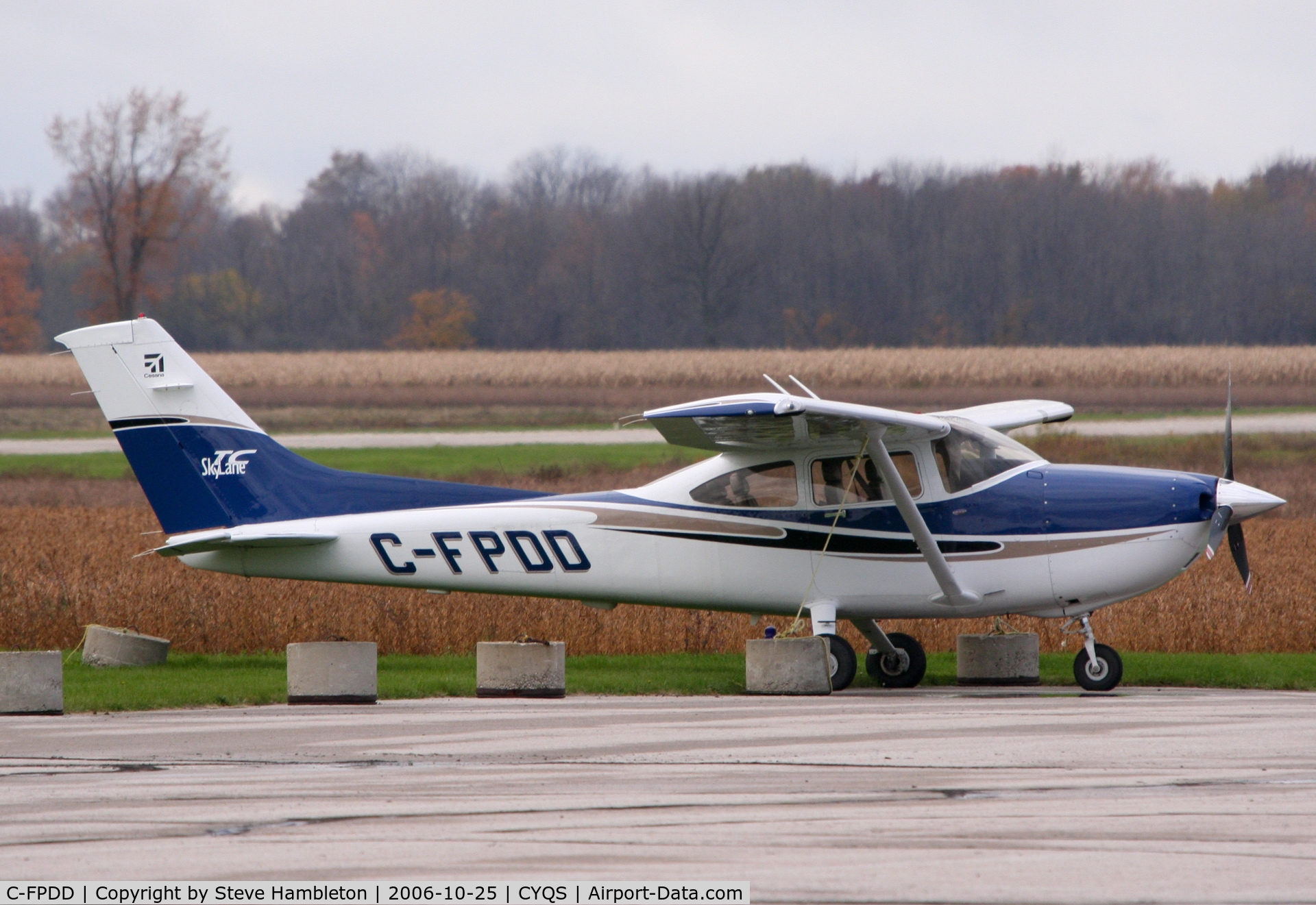 C-FPDD, 2004 Cessna T182T Turbo Skylane C/N T18208330, At St Thomas Municipal, ON