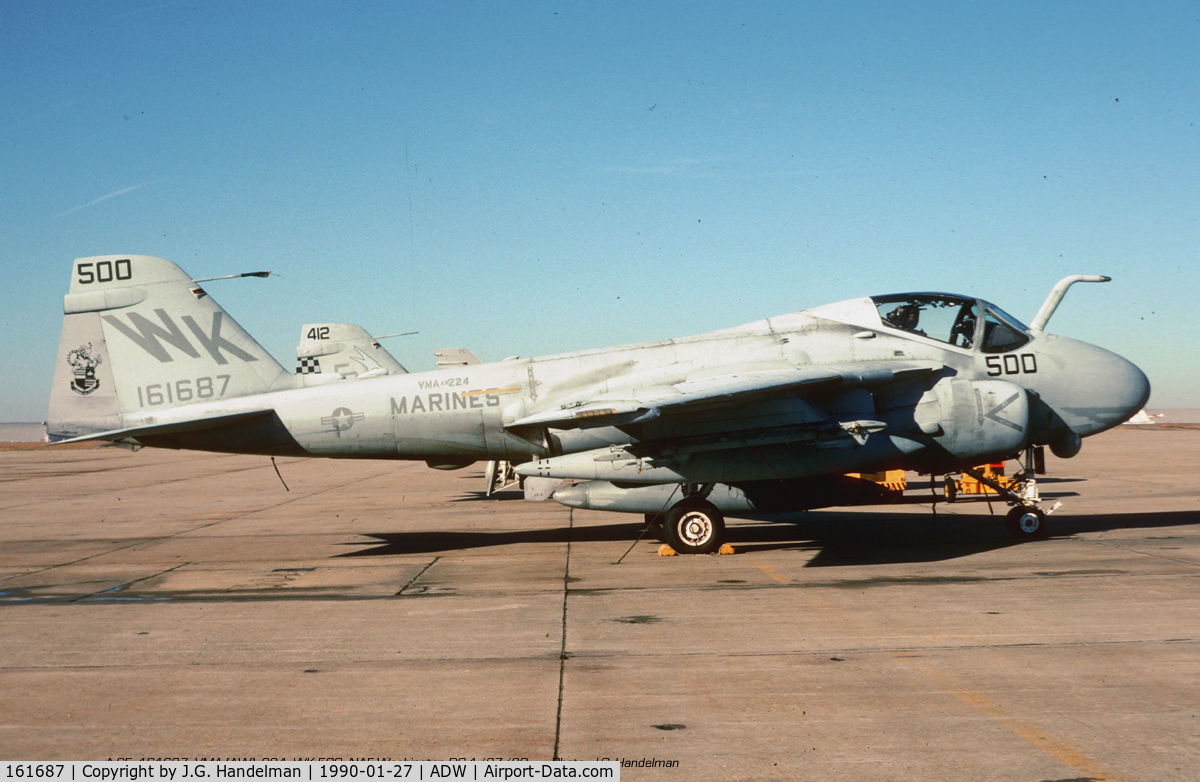 161687, Grumman A-6E Intruder C/N I-664, A-6E Intruder at NAF Washington