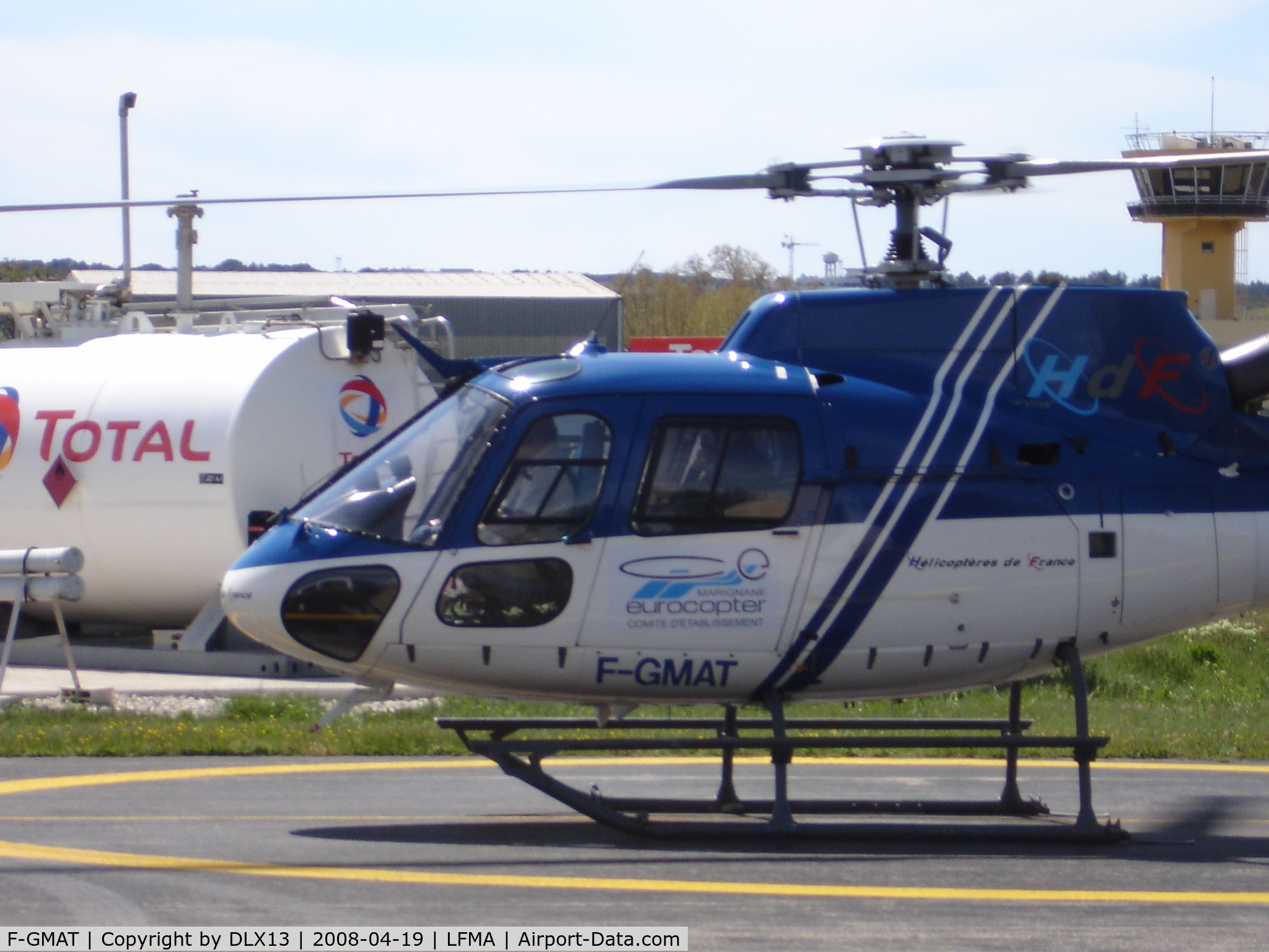 F-GMAT, Eurocopter AS-350B-3 Ecureuil Ecureuil C/N 3202, owned by 'Helicopteres De France'