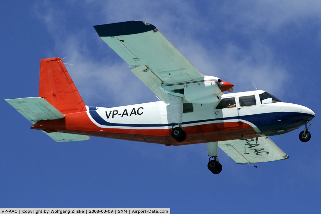 VP-AAC, 1981 Britten-Norman BN-2A-26 Islander C/N 919, visitor
