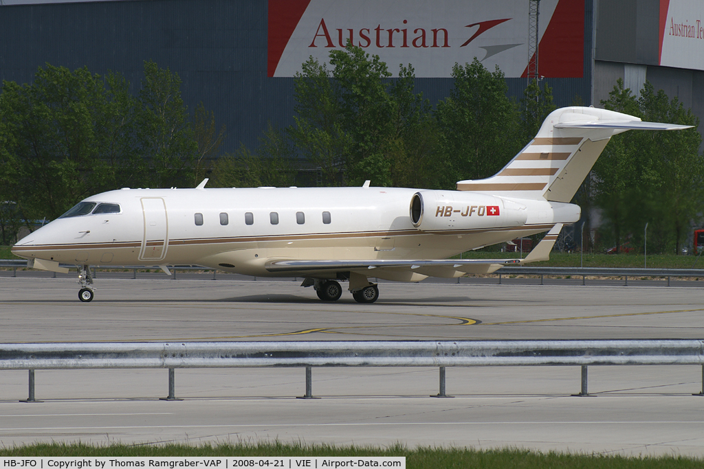 HB-JFO, 2006 Bombardier Challenger 300 (BD-100-1A10) C/N 20137, TAG Aviation Bombardier BD100
