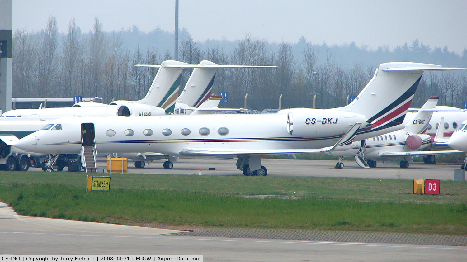 CS-DKJ, 2008 Gulfstream Aerospace V-SP G550 C/N 5174, Recently delivered Netjets Europe's G550