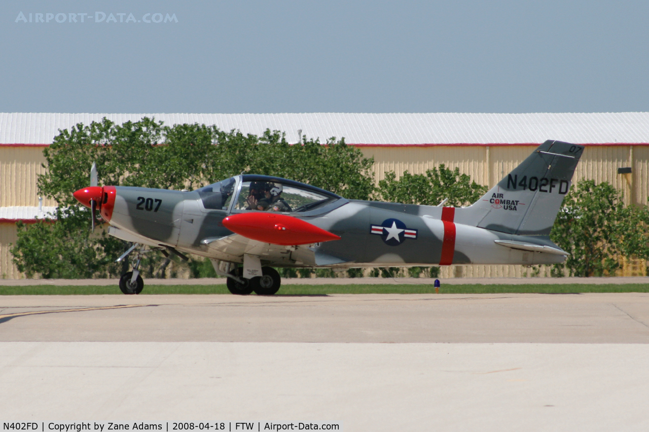 N402FD, 1990 SIAI-Marchetti SF-260D C/N 767, Air Combat USA at Meacham Field