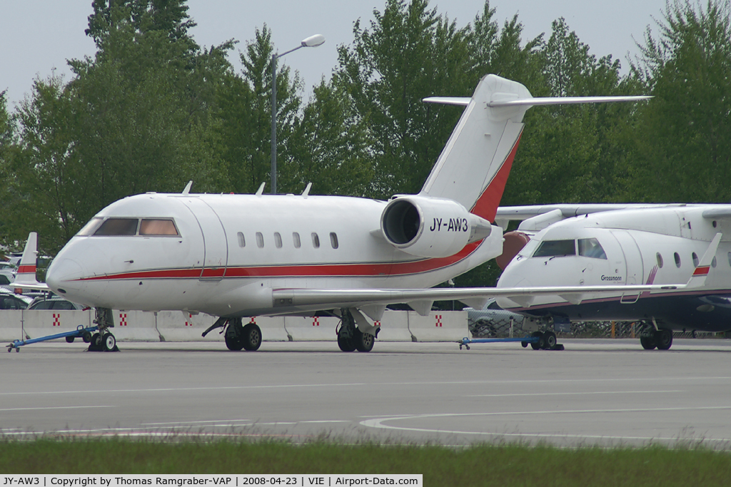 JY-AW3, 1998 Bombardier Challenger 604 (CL-600-2B16) C/N 5362, Arab Aings Canadair CL600 Challenger