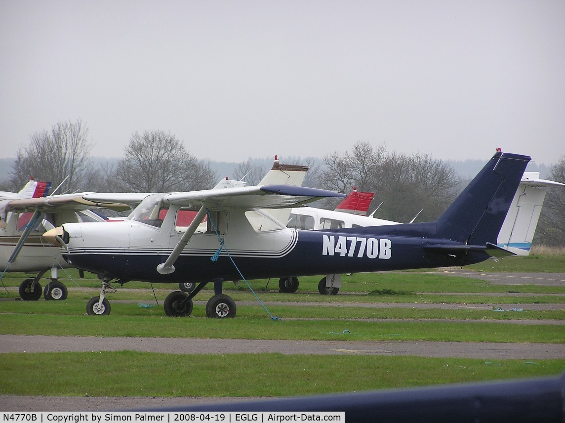 N4770B, 1979 Cessna 152 C/N 15283626, Cessna 152 based at Panshanger