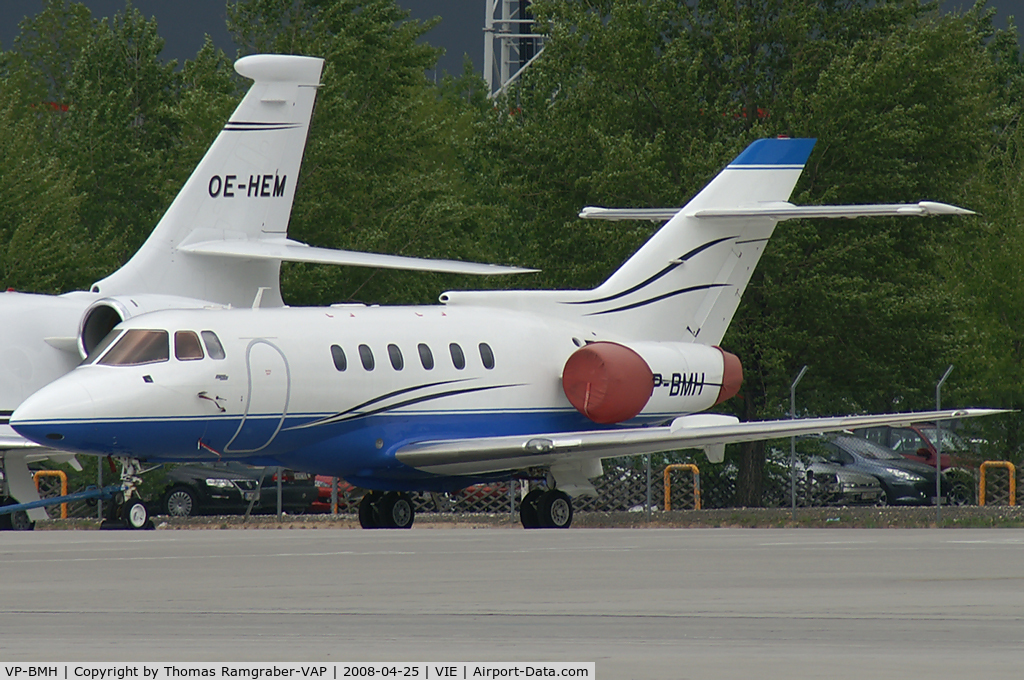 VP-BMH, 1990 British Aerospace BAe.125-800B C/N 258180, Air VIP BAe 125