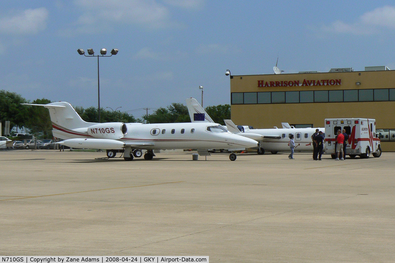 N710GS, 1975 Gates Learjet 35 C/N 032, At Arlington