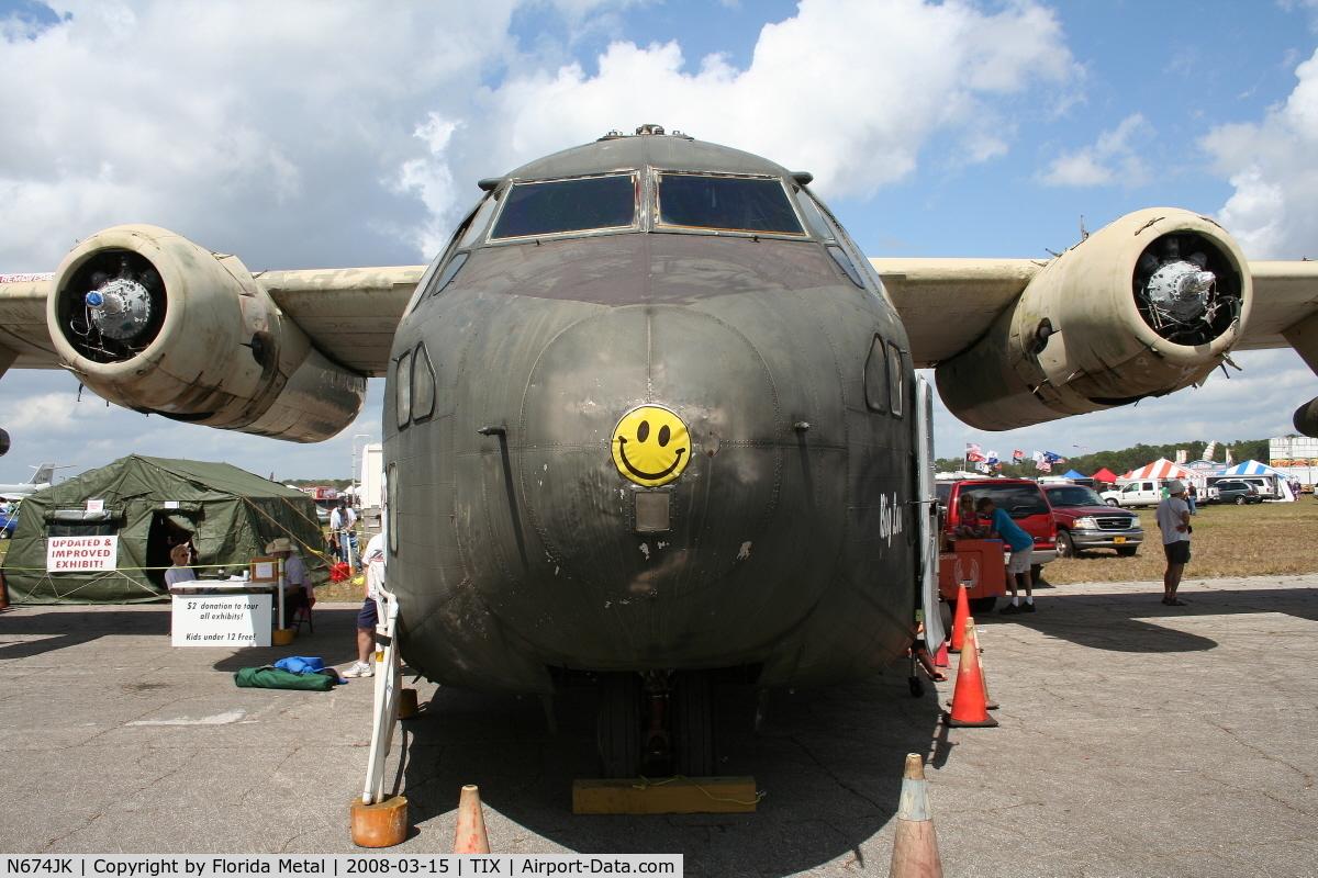 N674JK, 1954 Fairchild C-123K Provider C/N 20123, C-123 s/n 54-0674