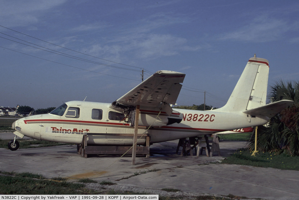 N3822C, 1959 Aero Commander 500 C/N 763, Taino Air Commander