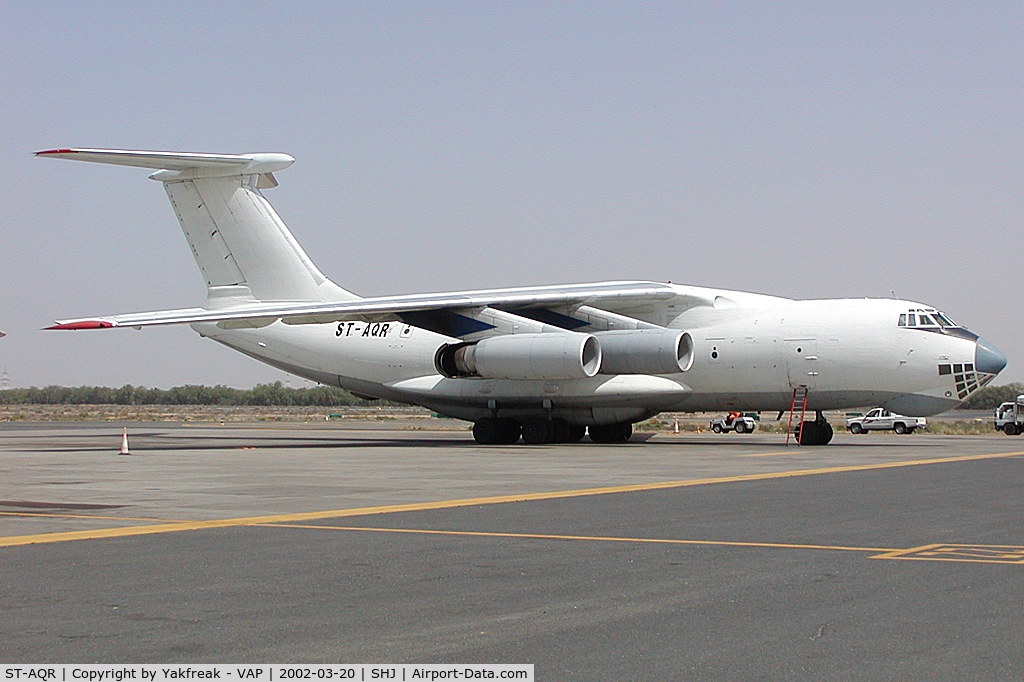 ST-AQR, Ilyushin Il-76TD C/N 0043453575, Trans Attico Iljushin 76