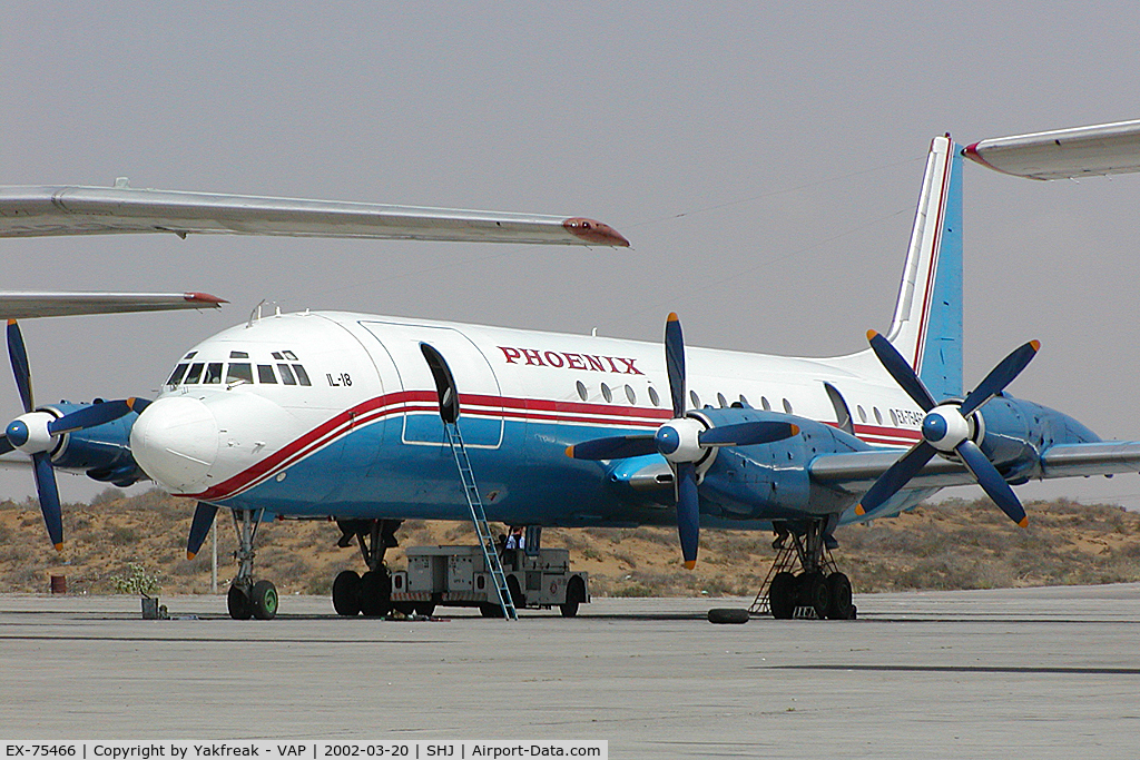 EX-75466, 1967 Ilyushin Il-18GrM C/N 187010403, Phoenix Iljushin 18