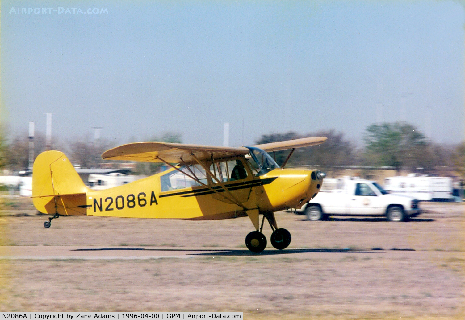 N2086A, 1947 Aeronca 7BCM C/N 47-1258A, At Grand Prairie Municipal