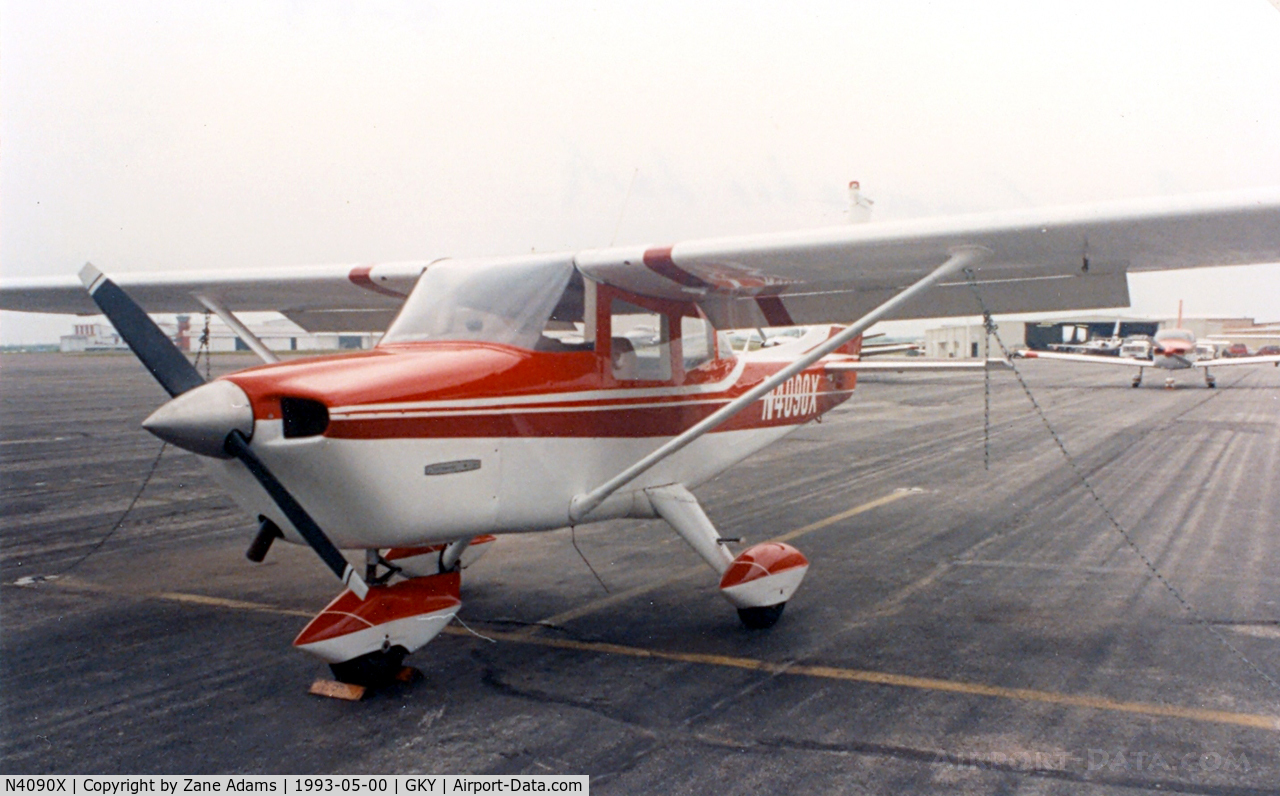N4090X, 1971 Aero Commander 100-180 Lark Commander C/N 5190, At Arlington Municipal
