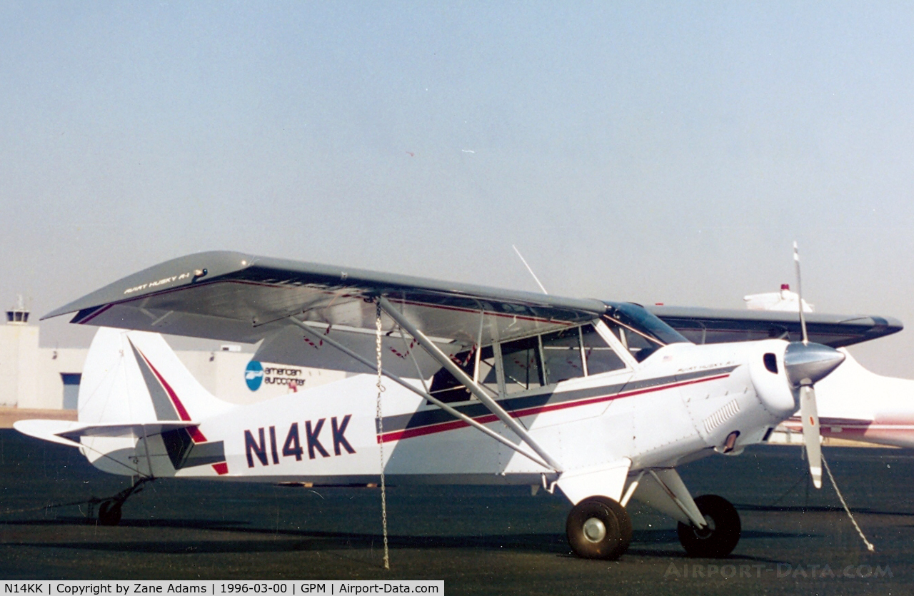 N14KK, 1994 Aviat A-1 Husky C/N 1272, At Grand Prairie Municipal