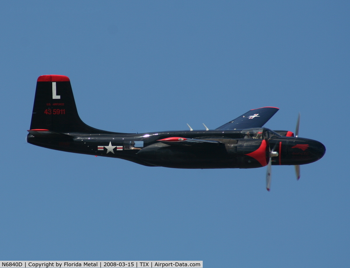 N6840D, 1945 Douglas A-26C Invader C/N 29190, A-26