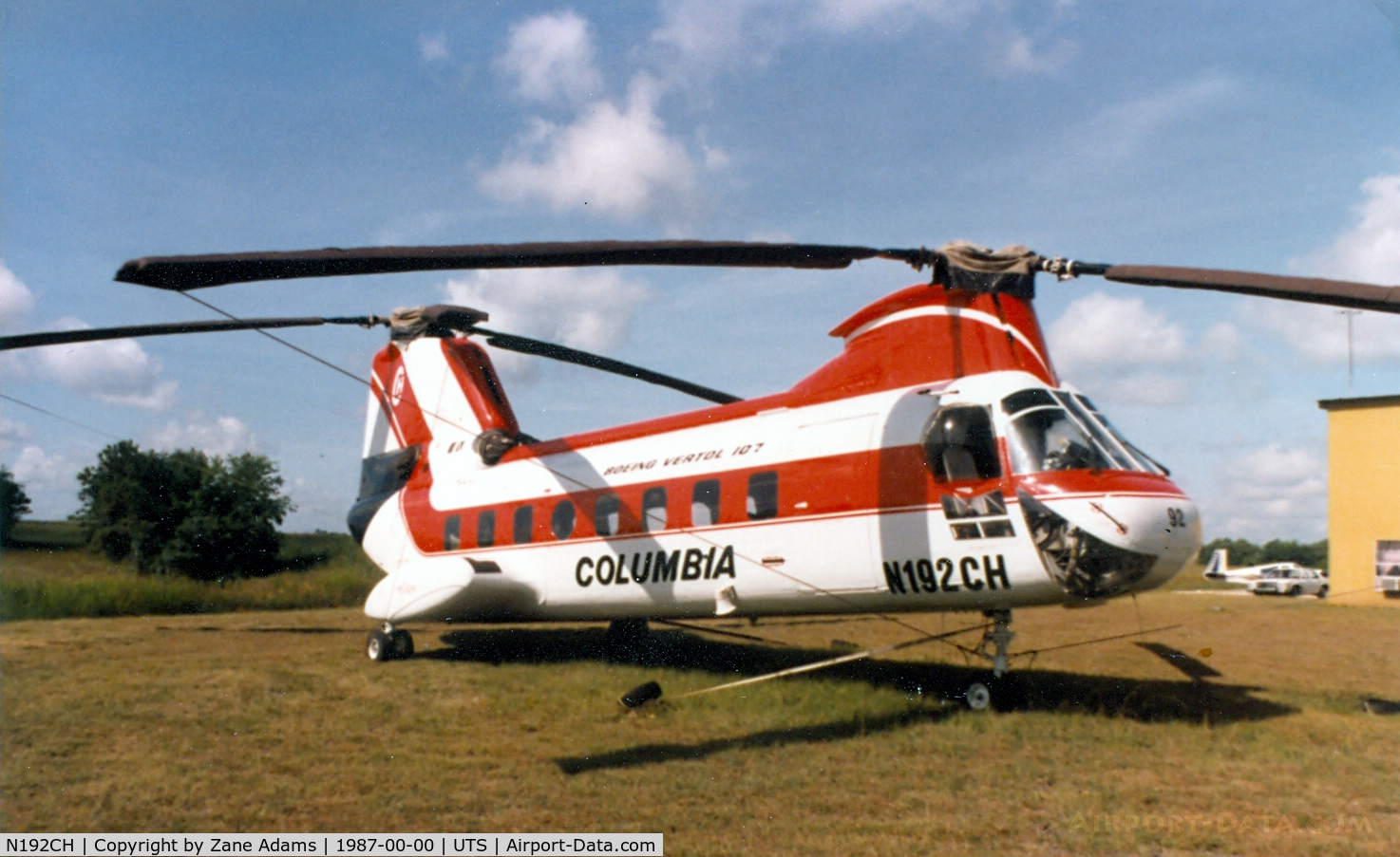N192CH, 1967 Kawasaki KV-107-II-2 C/N 4011, Columbia Helicopter