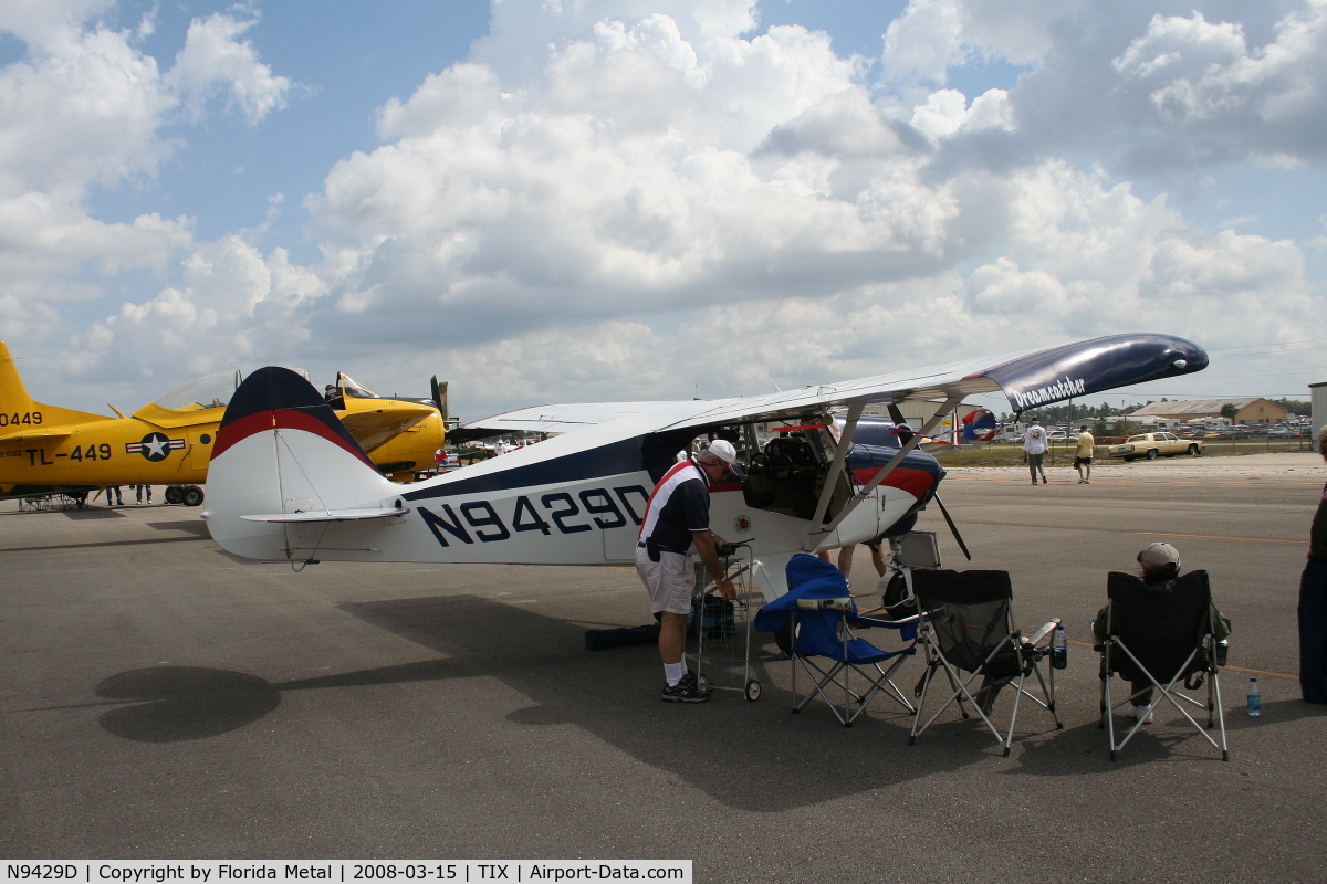 N9429D, 1958 Piper PA-22-160 Tri Pacer C/N 22-6403, Piper PA-22-160