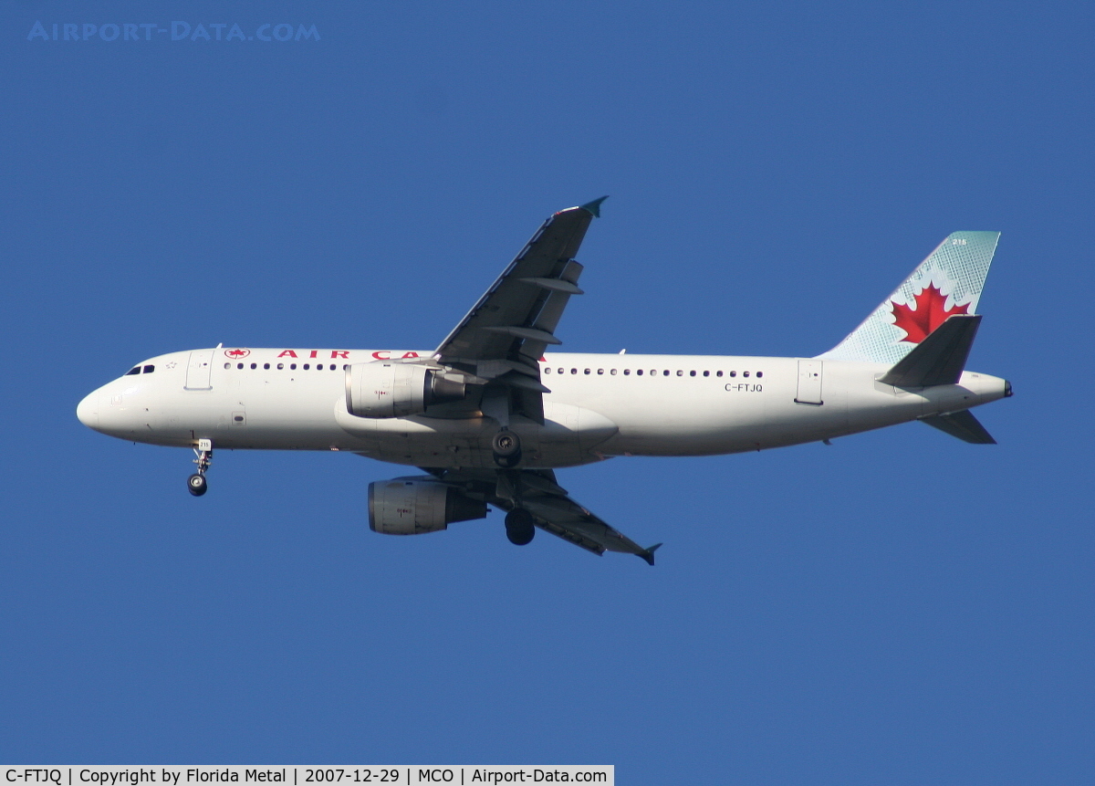 C-FTJQ, 1991 Airbus A320-211 C/N 242, Air Canada