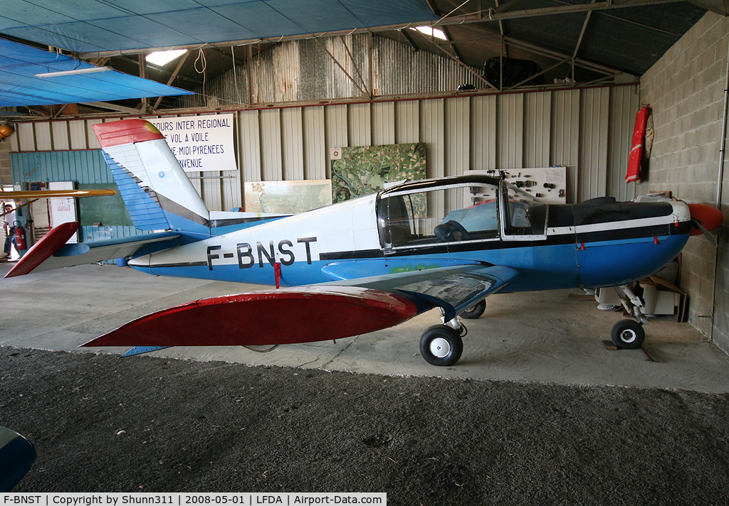 F-BNST, Morane-Saulnier MS-893A C/N 10583, Inside Airclub's hangar