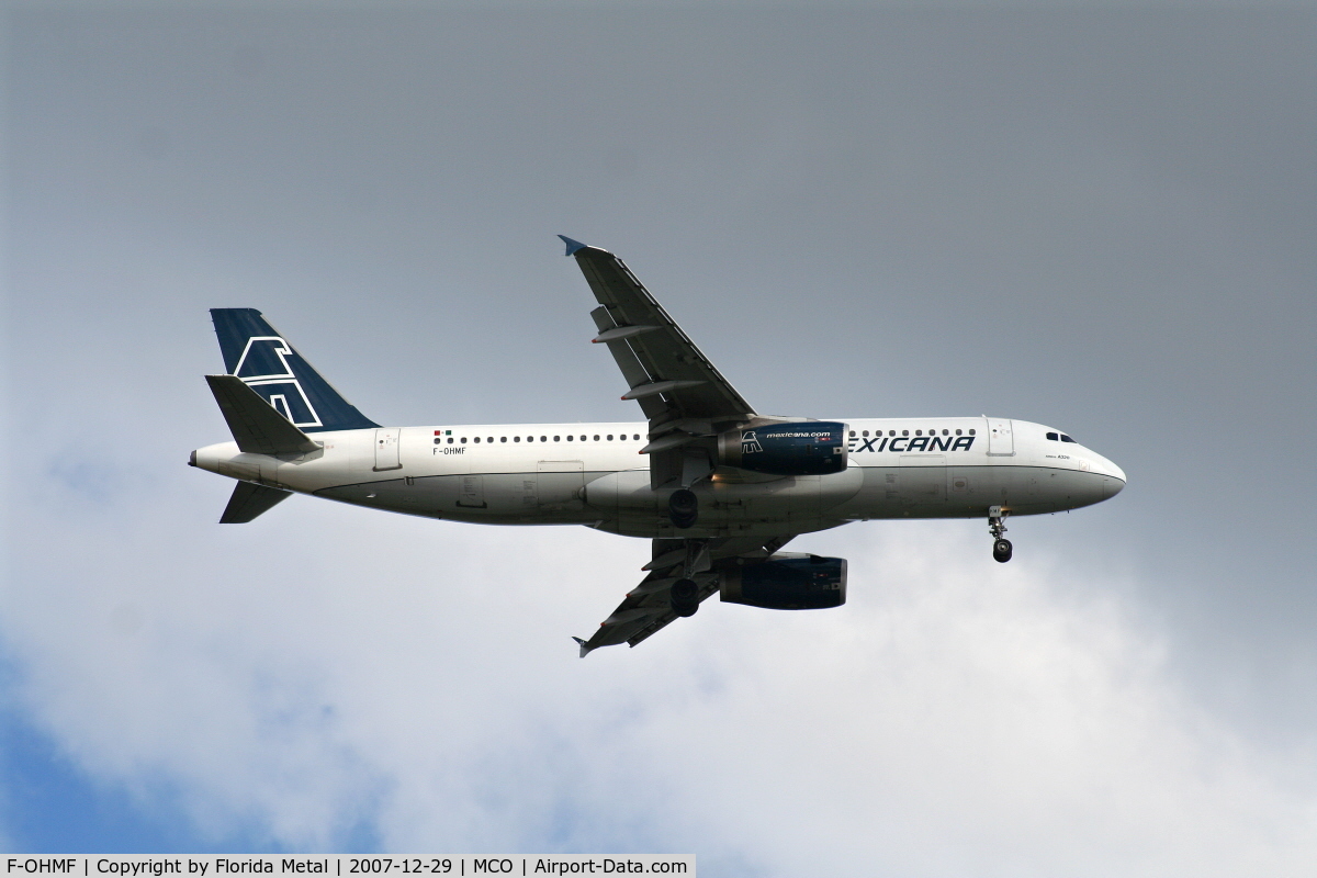 F-OHMF, 1991 Airbus A320-231 C/N 0259, Mexicana