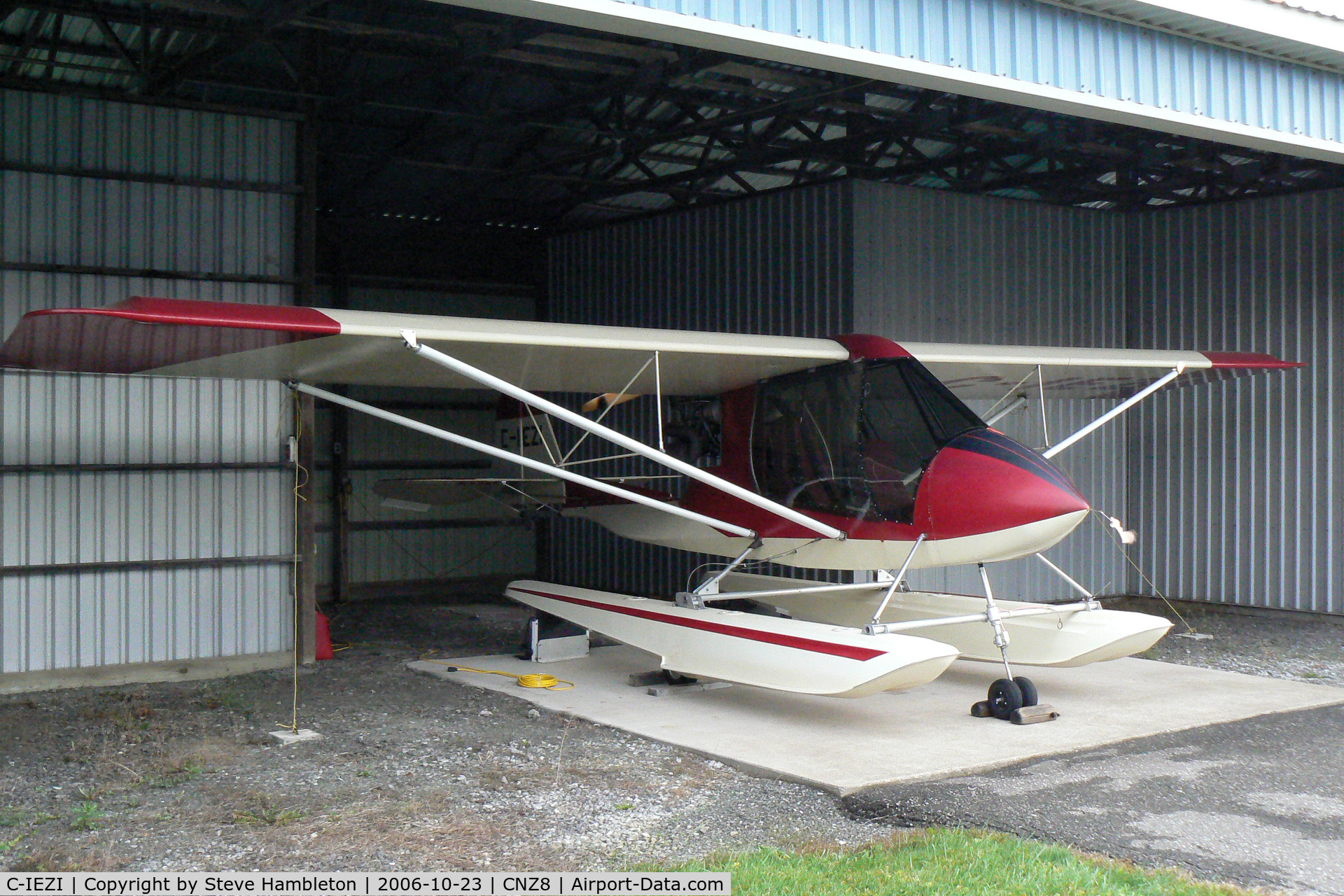 C-IEZI, 1996 Quad City Challenger II C/N CH2-0296-1455, At Grimsby Airpark, ON
